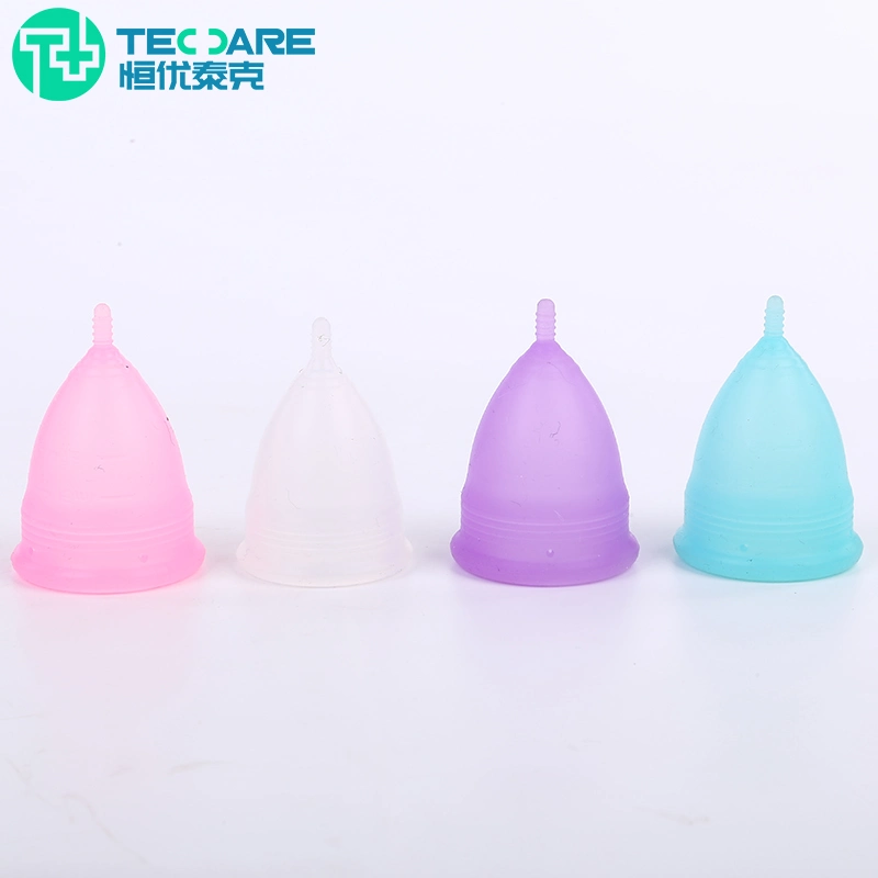 FDA/LFGB/RoHS Approval Hot Selling Medical Silicone Woman Care Menstrual Cup