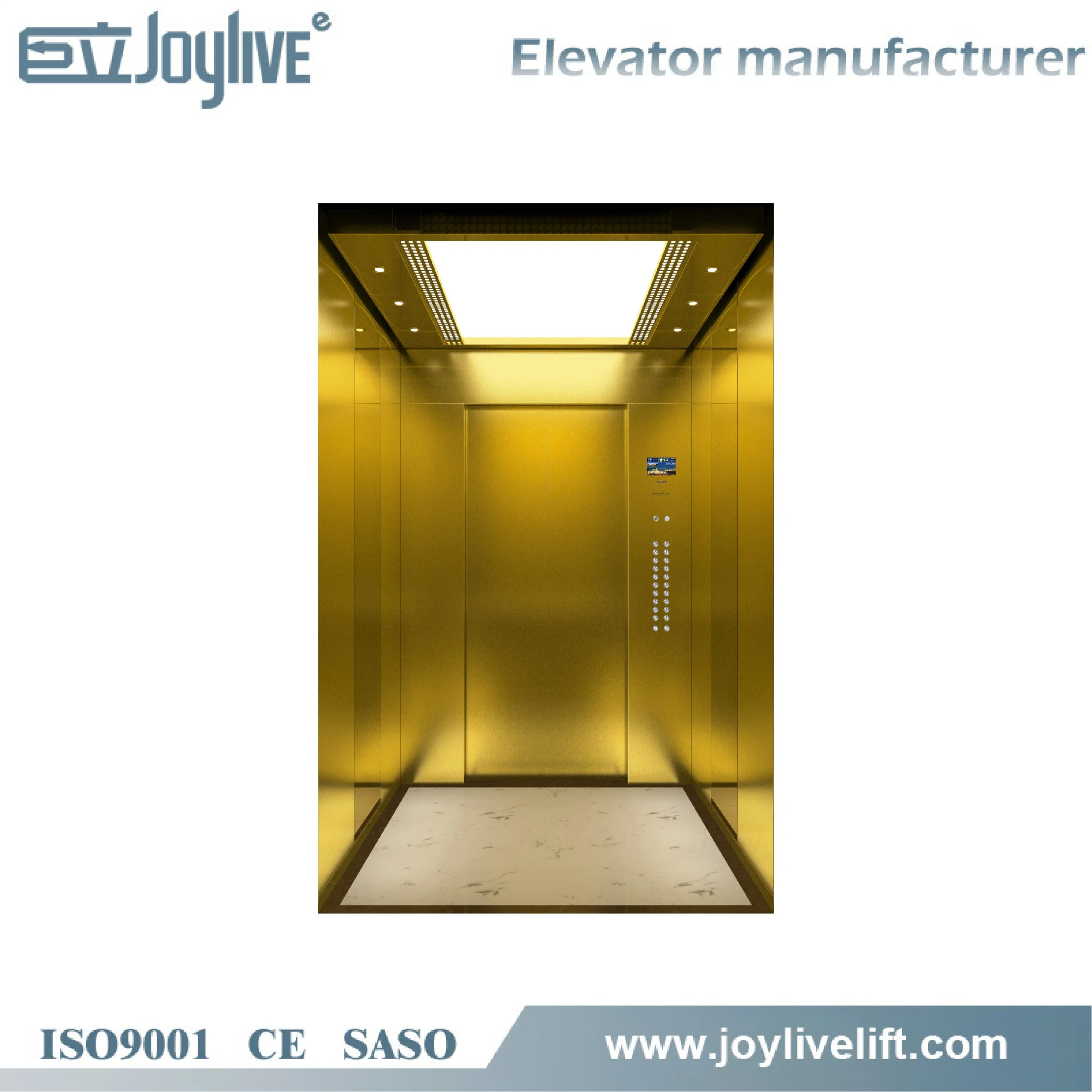 China Customized Outside or Indoor Use Vvvf Passenger Elevator Lift