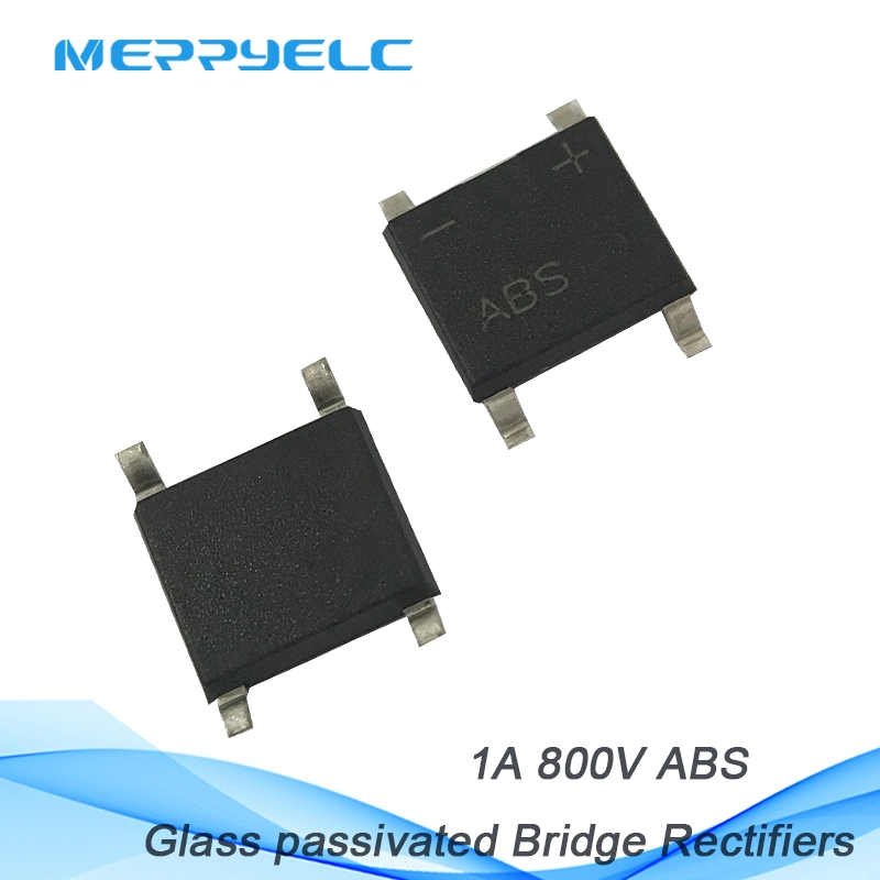 ABS8 Single Phase 1.0Amp Glass passivated Bridge Rectifiers Semiconductor Diode