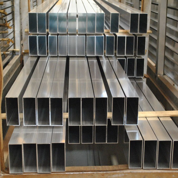 Good Quality Qualified Stock Customized Types Square Rectangular Aluminum Pipe