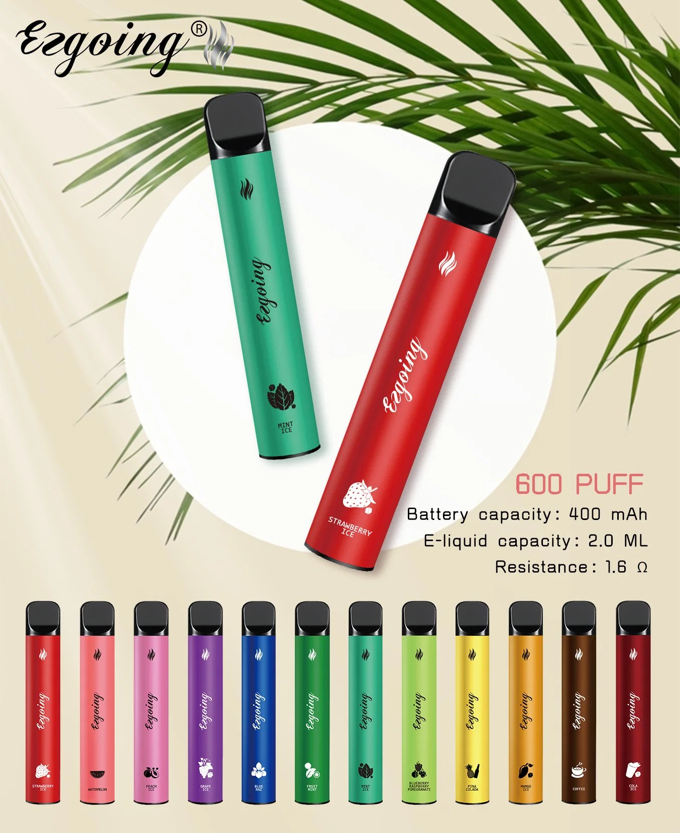 Customized Disposable Vape Pen 2ml Mini Vape Pen with USB