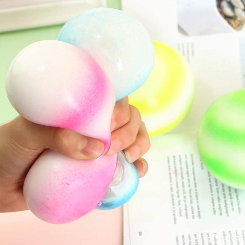 Best Sell Soft Cheap 6cm bunte dehnbare Stress Candy Balls