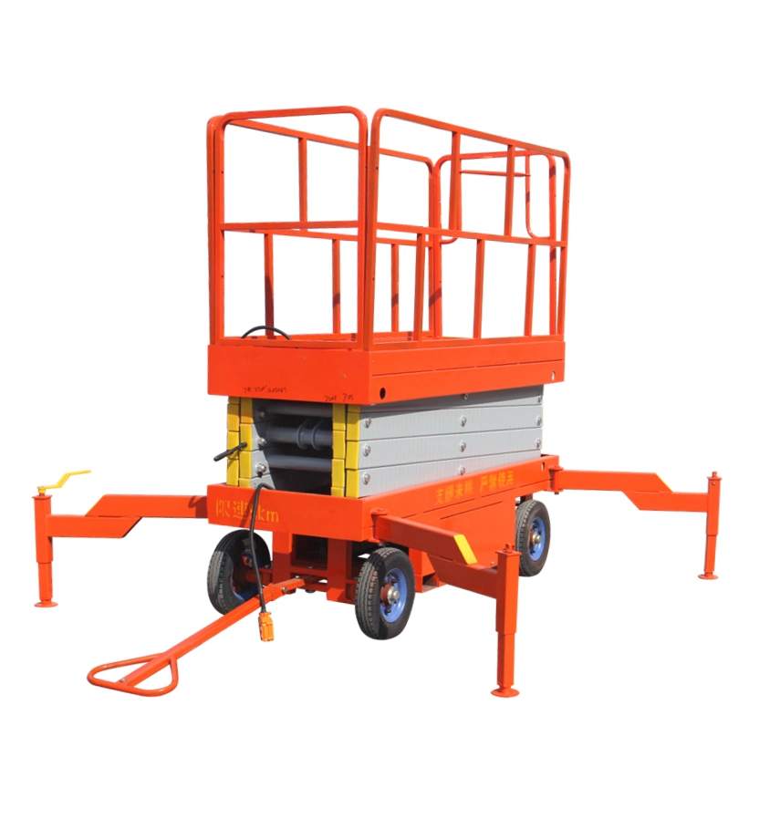 3-14 Meter 200-500kg Scissor Lifting Equipment