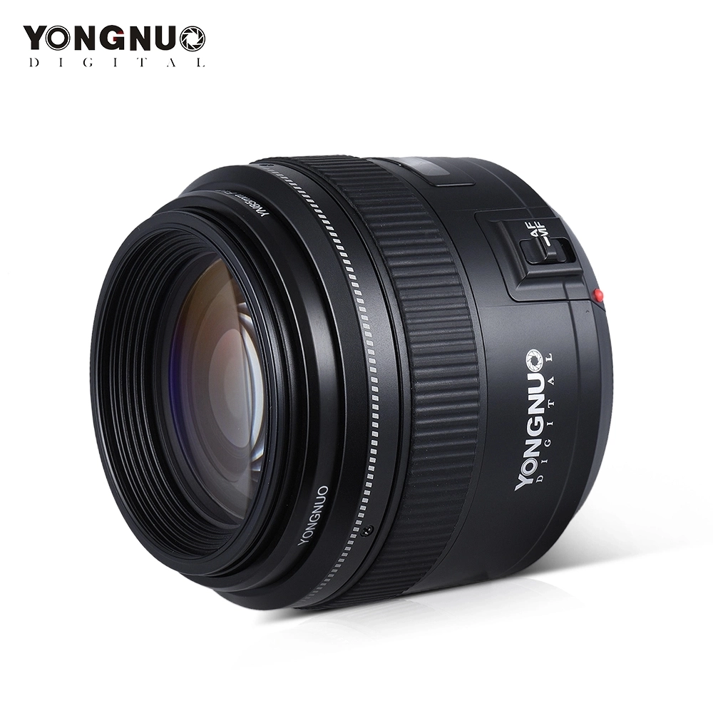 Teleobjetivo mediano con objetivo de fotograma completo con enfoque automático Yongnuo 85mm F1,8 Objetivo de enfoque fijo Prime para D810 D750 D850 D7100 D7200 D3200