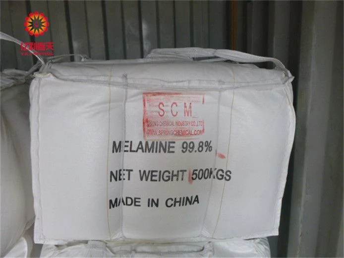 Fornecimento de resina química bruta com pureza de 99% Melamina CAS 108-78-1 Inorganic Pó de Steriod cru químico Melocol/Melamine