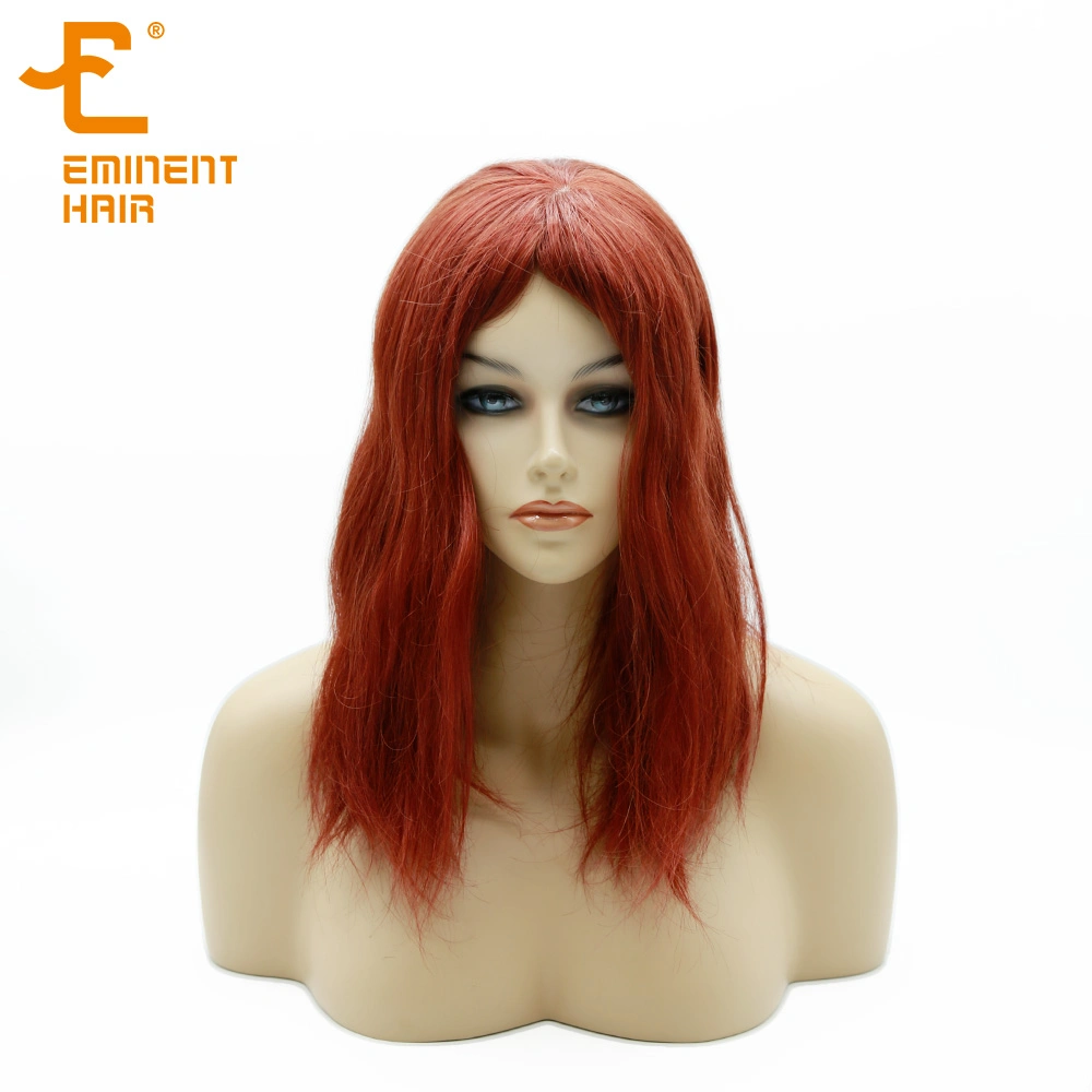 Custom Human Hair Seide Top mit Spitze Toupee für Frauen