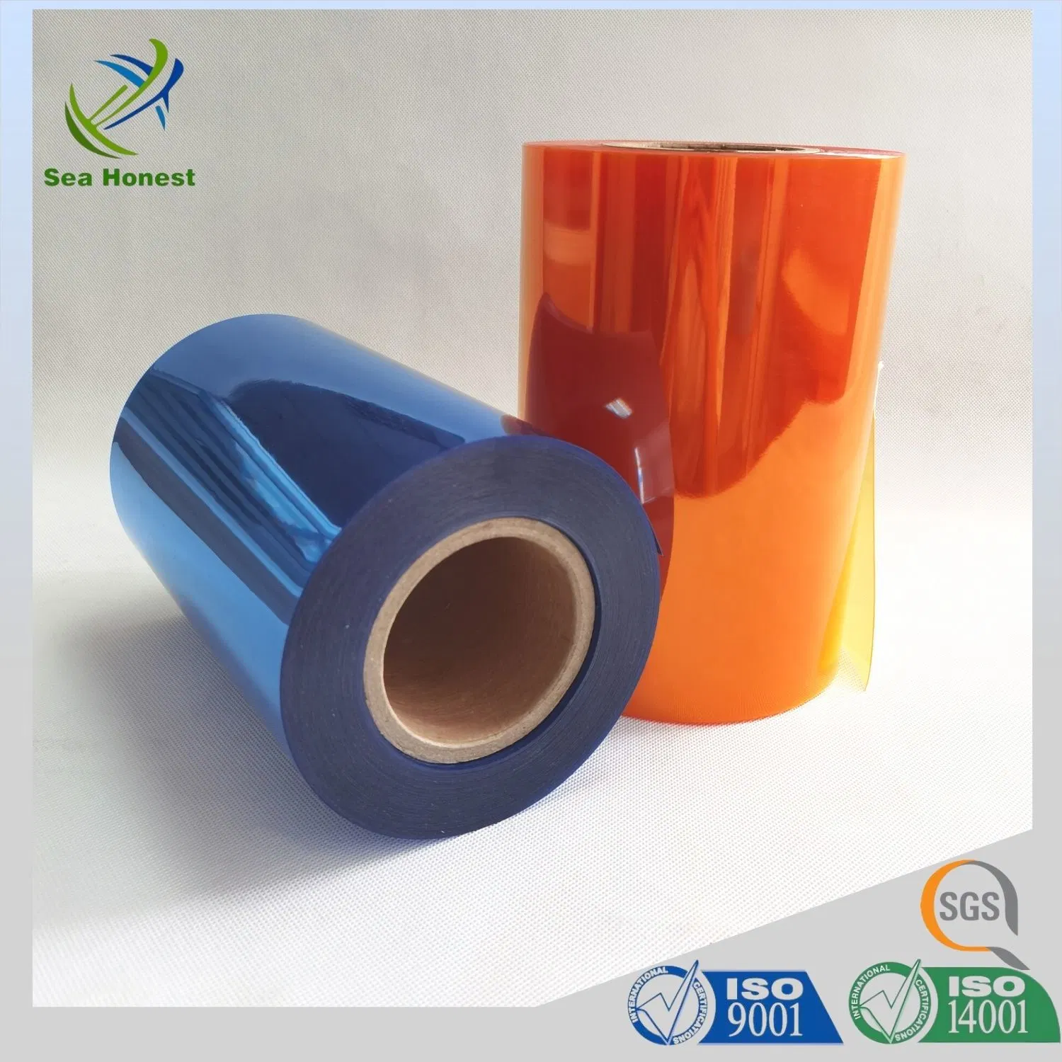 China Manufacturer Plastic Pack Material Shrink Film PVC Film Rigid HIPS PC Pet PP PVC Sheet Roll for Thermoforming Folding Printing Packaigng Ect