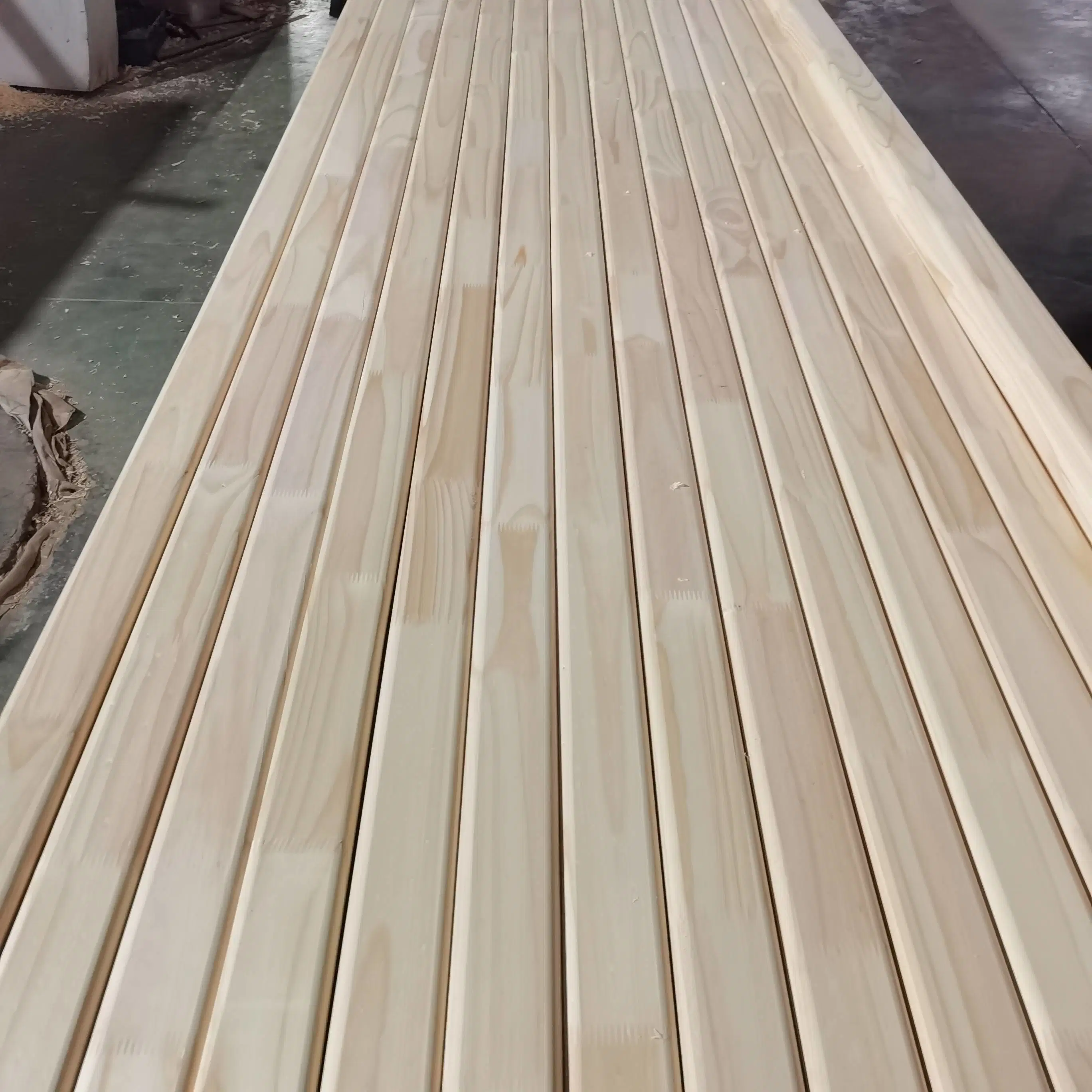 Mejor Precio de alta calidad de las placas de madera maciza de pino madera paneles de madera