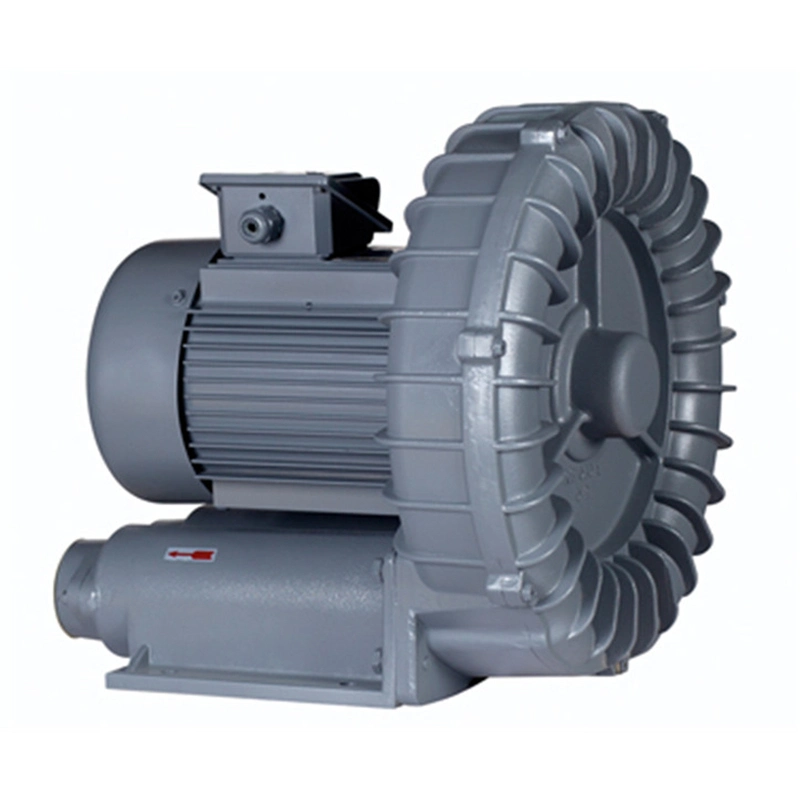 1HP Ring Blower Turbine Compressor High Pressure Electric Air Blowers for Fish Pond