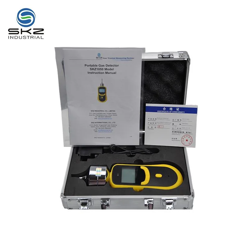 Portable Ammonia Methane Hydrogen Sulfide Nh3 CH4 H2s 3 in 1 Multi Gas Measurement Gas Alarm System Gas Analyzer Device