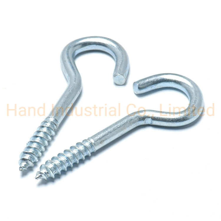 Hand Supply Moderate Price Long Shank Forged Screws Hook Open Eye