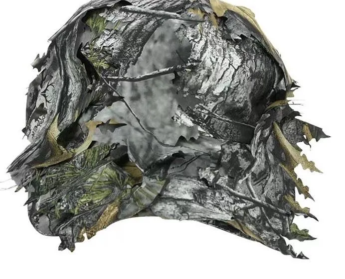 Bionic Outdoor Leaf Baseball Cap Hunting Tactics Camouflage Cap Duck Cap Sun Hat Visor