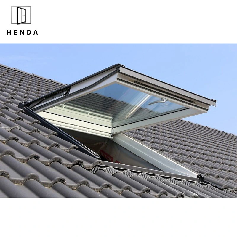 2022 Customized High quality/High cost performance  Aluminium Skylight Roof Light Heat Hail Proof Skylight Flashing Leak Proof Glass Skylight Window