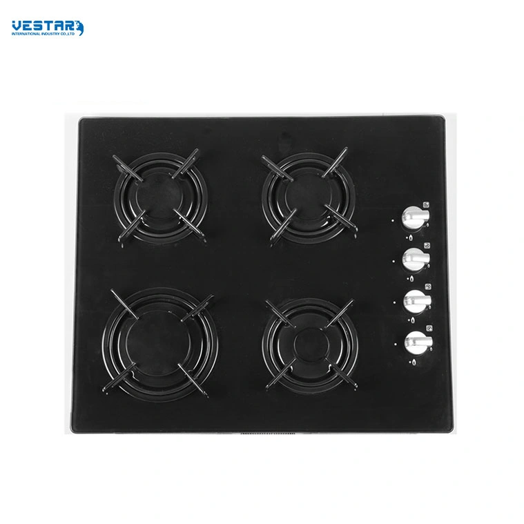 Kitchen Appliance Stainless Steel 4 Burner Gas Hob