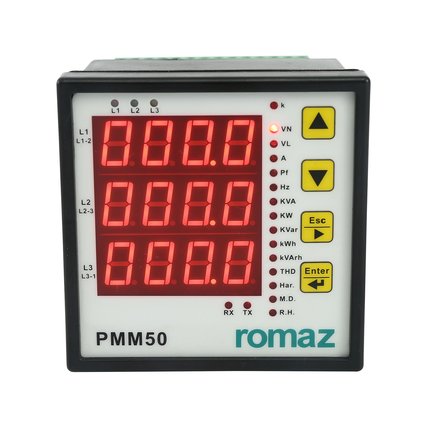 Pmm50 analyseur de puissance électrique Muti-Meter compteur numérique