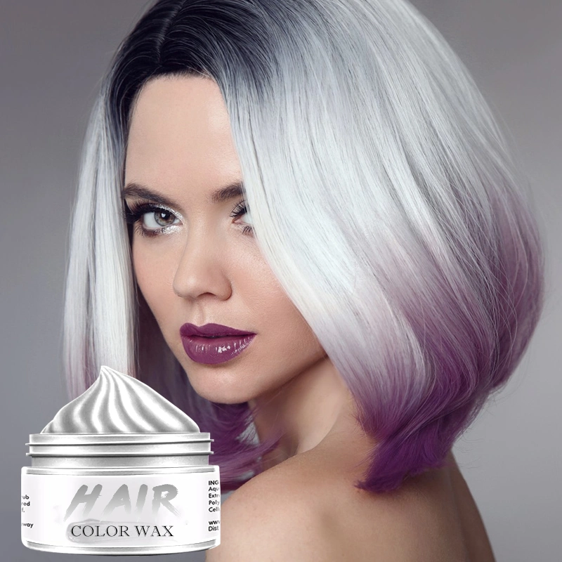 Colorant capillaire couleur cire une fois teinture changer le style de cheveux Tous les jours