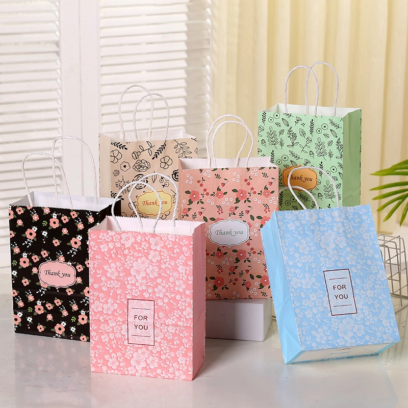 Manufacturer Made Cheap Shopping Season Christmas Gift Customize Colorful Paper Bags