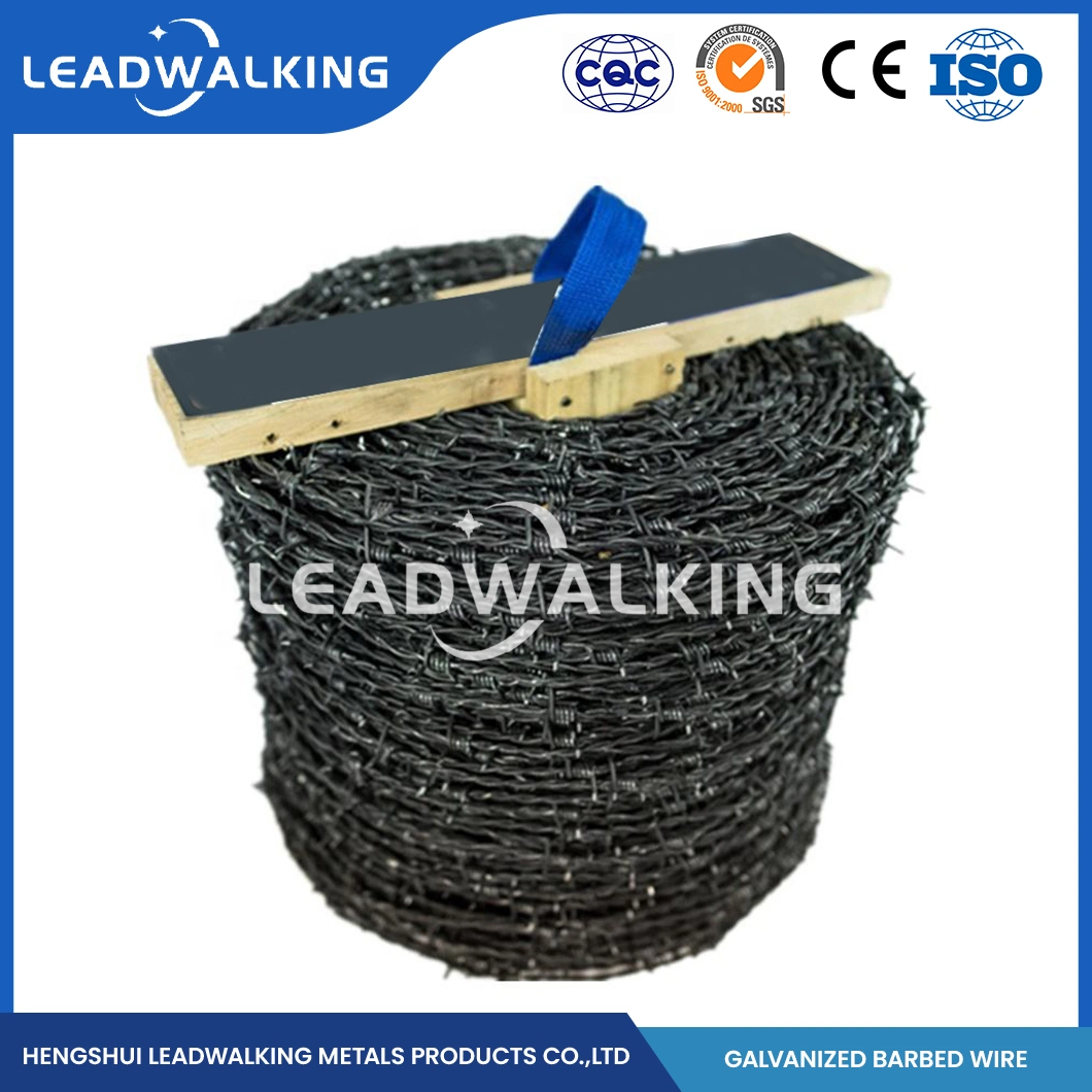 Leadwalking 400m de alambre de púas en espiral al por mayor fabricantes de acero galvanizado alambre de navaja China 20m de longitud del rollo de alambre de acero galvanizado en caliente