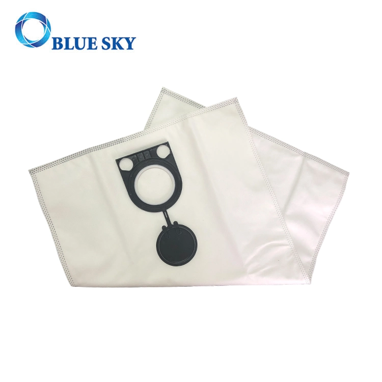 White Non-Woven Filter Dust Bags for Boschs Gas25 Vacuum Cleaners