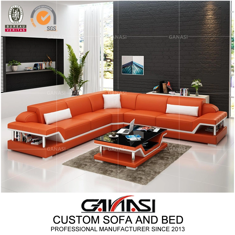 Factory Export Leisure Style Livingroom Sofa Furniture with Office Table