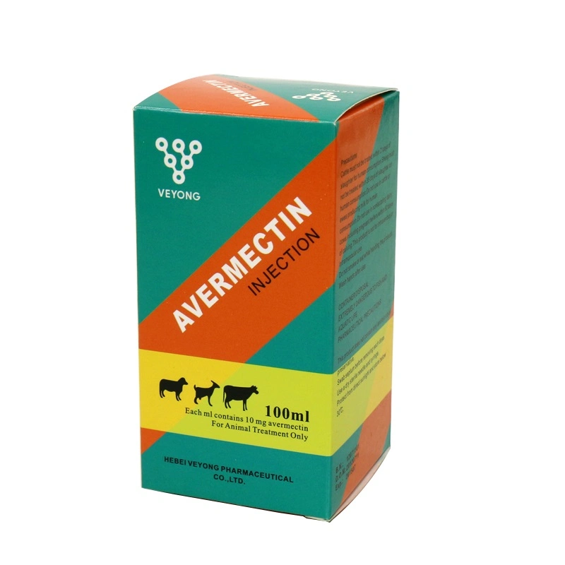 Pharmaceutical Medicine Veterinary Use Abamectin Pour on Solution Avermectin for Cattle Use