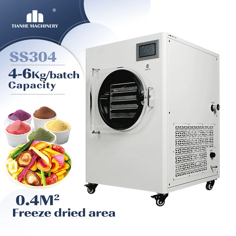 Tianhe Food Fruit Lyophilizer Fruit Vegetable Vacuum Freeze Drying Machine
