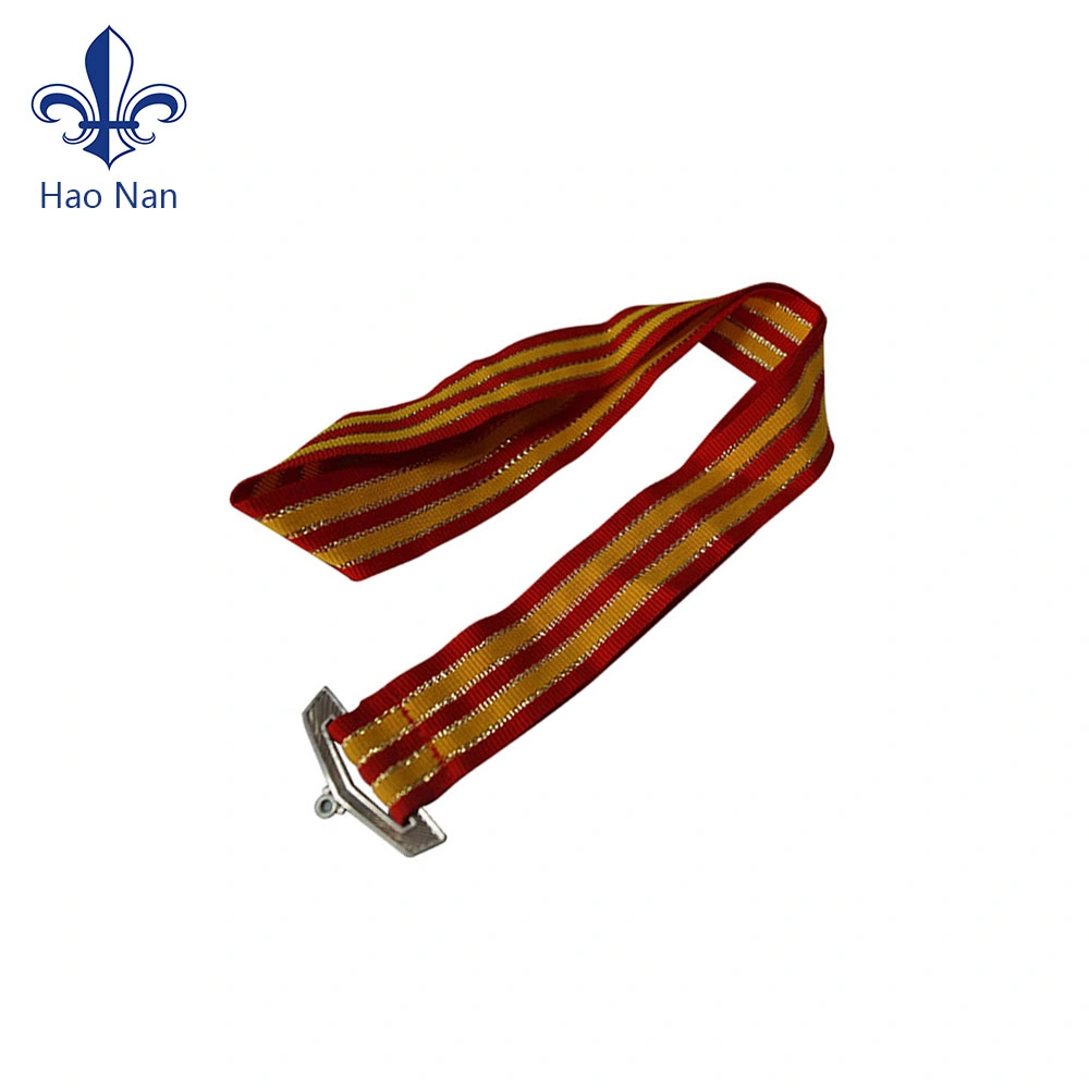 Heat Transfer Printed Beautiful Soft Medal Ribbon for Souvenir Award