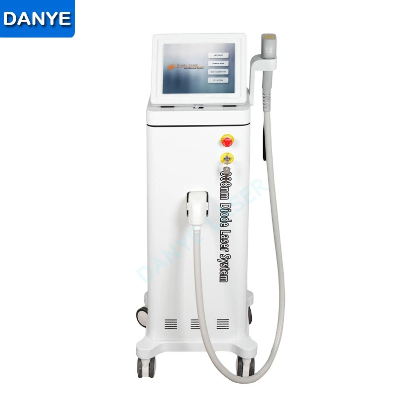 810nm Equipamento Médico Máquina Laser de Diodo 808nm Remoção Permanente de Pêlos