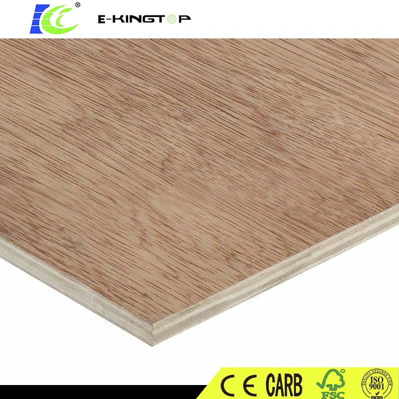 Red Meranti/Okoume Faced Commercial Plywood with 3.0mm