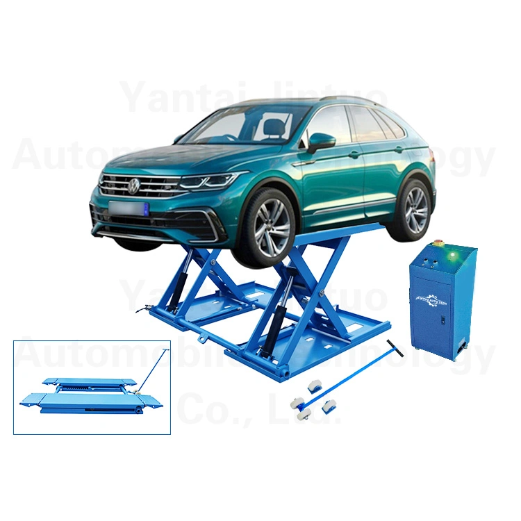 Portable MID Rise Scissor Car Lift Used Home Garage Auto Lift with CE