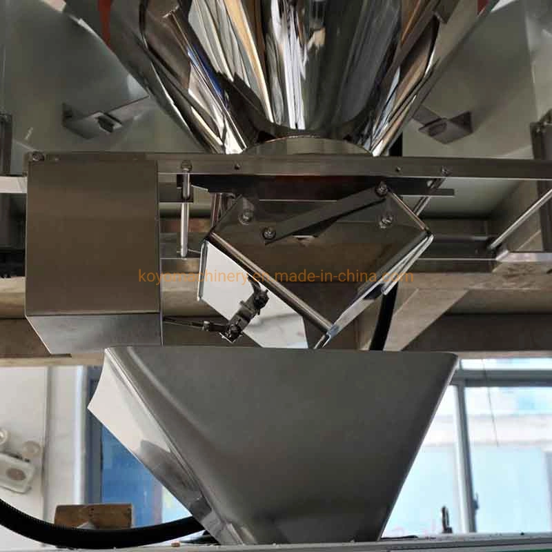 Automatic Ice Cube Sachet Packaging Machinery Automatic Frozen Ice Dry Ice Cube 1kg 2kg 3kg 5kg Plastic Bag Packing Machine