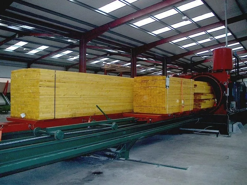 depósito de presión de la madera la máquina de vacío Tratamiento de la madera de la impregnación Autoclave (SN-MGF-2200-12500)