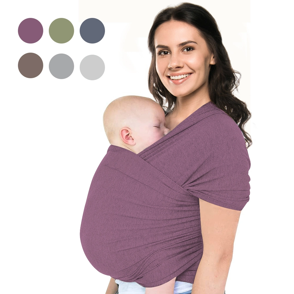 Hot Selling Breathable Natural Organic Cotton Baby Sling Carrier Wrap