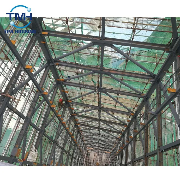 Arch Multi-Storey Prefabricated Steel Structure Building for Hotel
