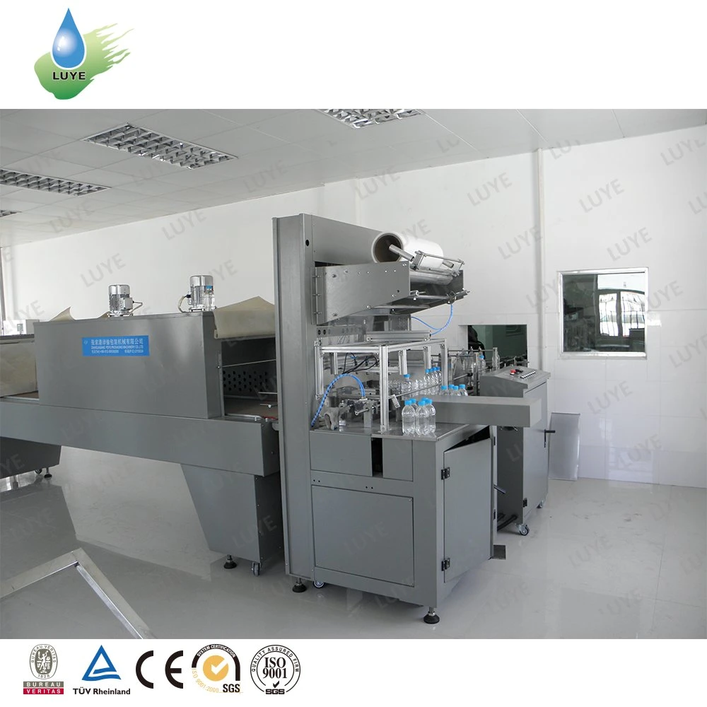 Automatic Beverage Bottle Shrink Wrapping Machine Packaging Machinery