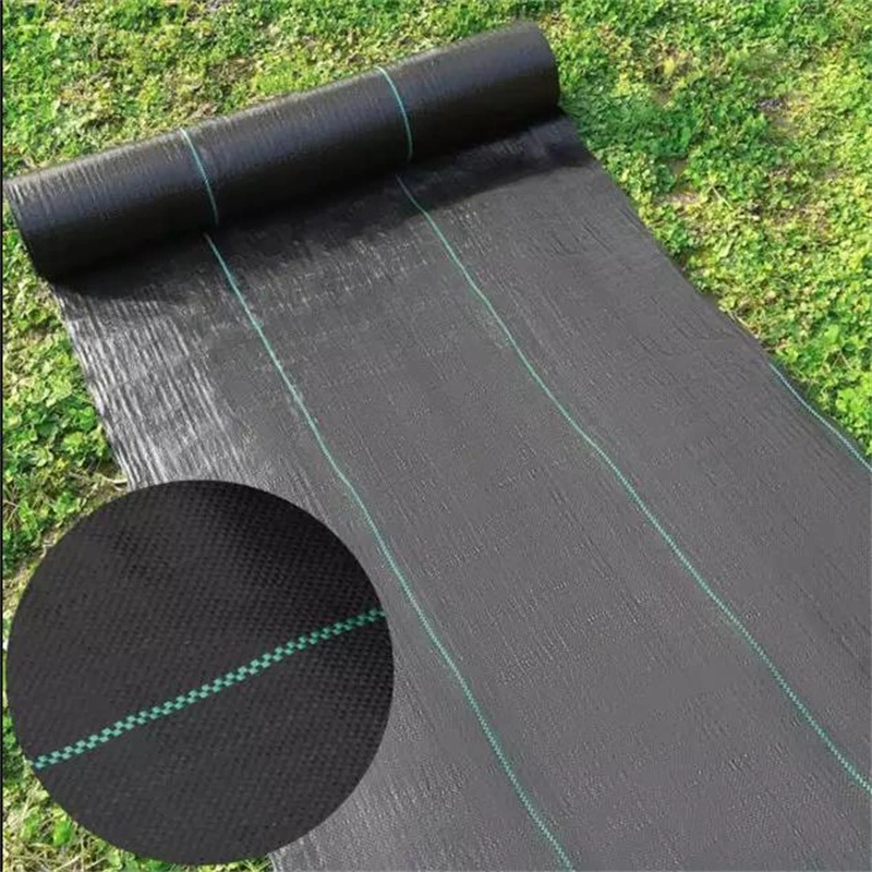 Garden Weed Blocking Fabric, High Density Woven Landscape Fabric, Thick Woven Weed Block Control, Black Mulch für Ground Cover Textilien