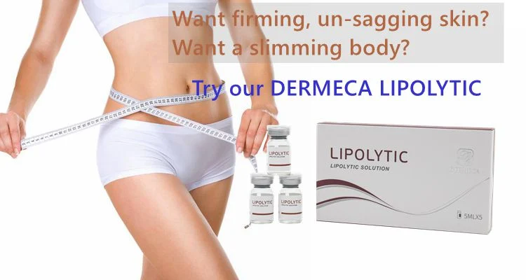 Dermeca Lipolytic Solution Mesotherapy Cocktail Solution Lipolysis 5ml Fat Dissolving Injection