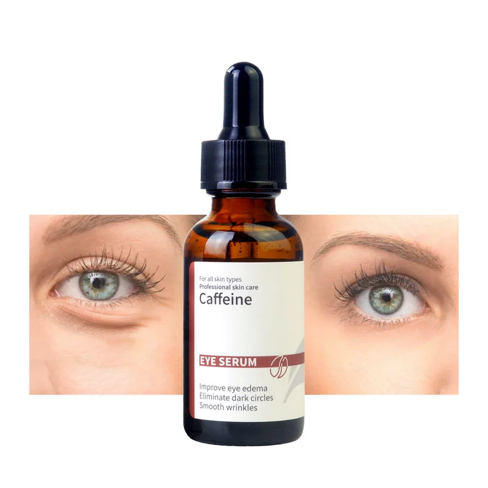 Beauty Cosmetics Eyes Skin Care Remover Eye Bags Winkles Dark Circle Caffeine Eye Serum