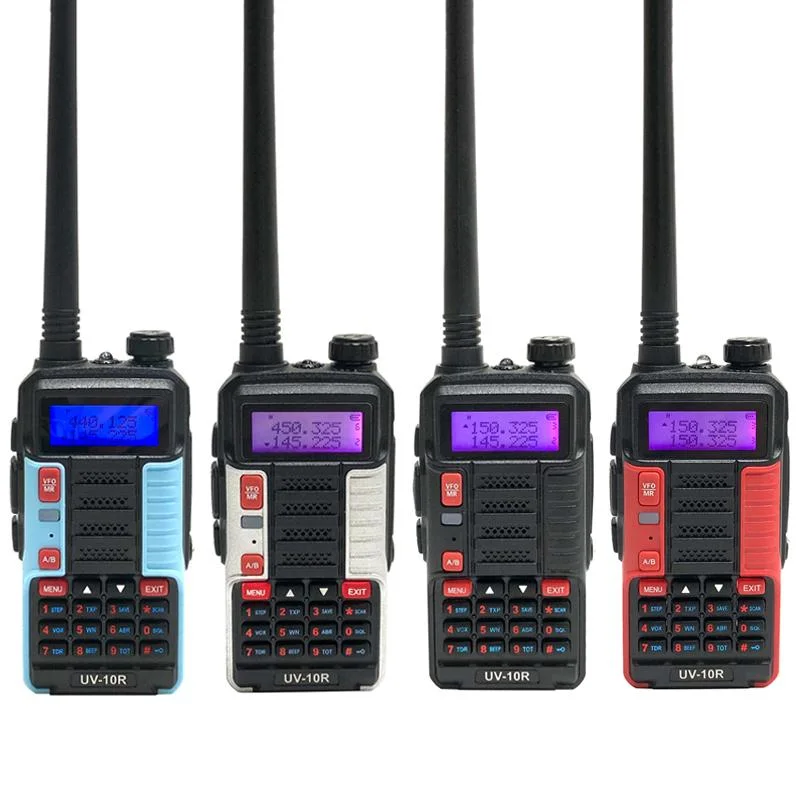 Hot-Selling Baofeng Walkie Talkie High Power 10km UV 10R Plus Radio Baofeng Dual Band UV-10R Talkies Walkies UV10r Plus A16 Baofeng TR-818UV Zweiwege-Radio