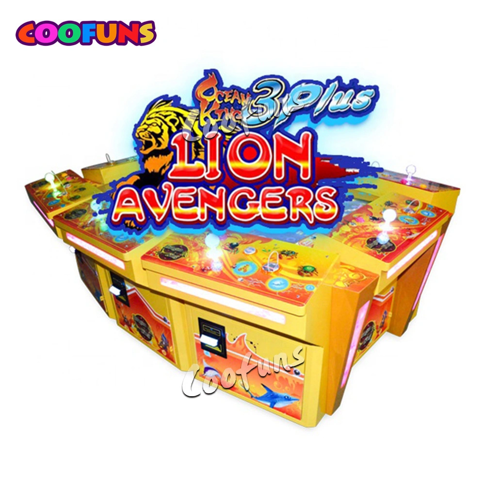 Coofuns Coin Operated Shooting Fish Game Machine Gambling Fishing Table