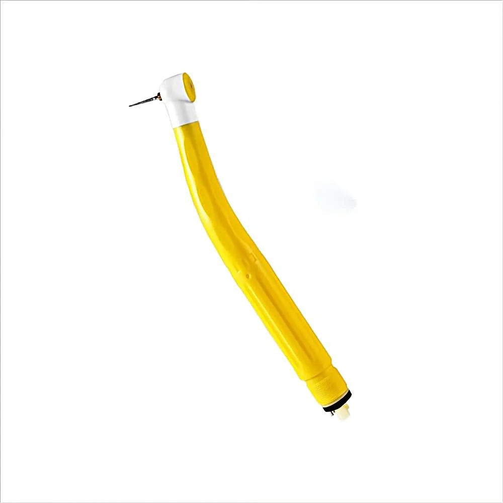 Hot Sale Disposable Yellow and Green High Speed Dental Handpiece for Dentistry Clinic