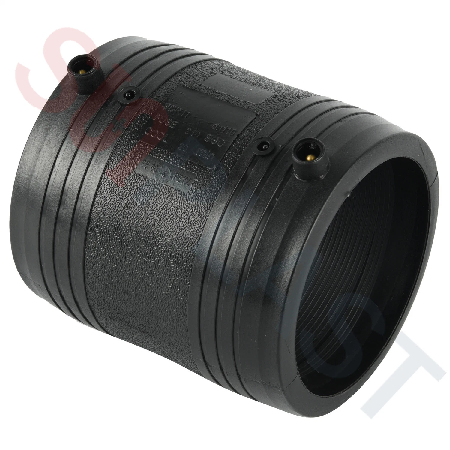 Frialen Electrofusion Couplings GF Electrofusion Coupler HDPE Electrofusion Coupler Price DN25-DN315mm in SDR11-Pn16DN355-DN630mm in SDR17-Pn10 & SDR11-Pn16