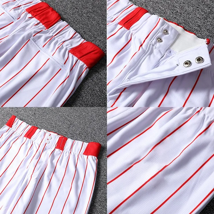 Custom Baseball Uniform Set Shirts Pants Sublimation Logo Print Strip Baseball Softball Wear