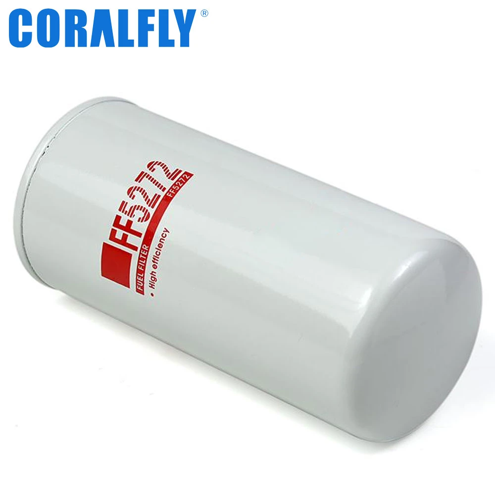 Coralfly OEM ODM Truck Diesel Engine Fuel Filters FF5272 for Cat Fleetduard Filters FF5272