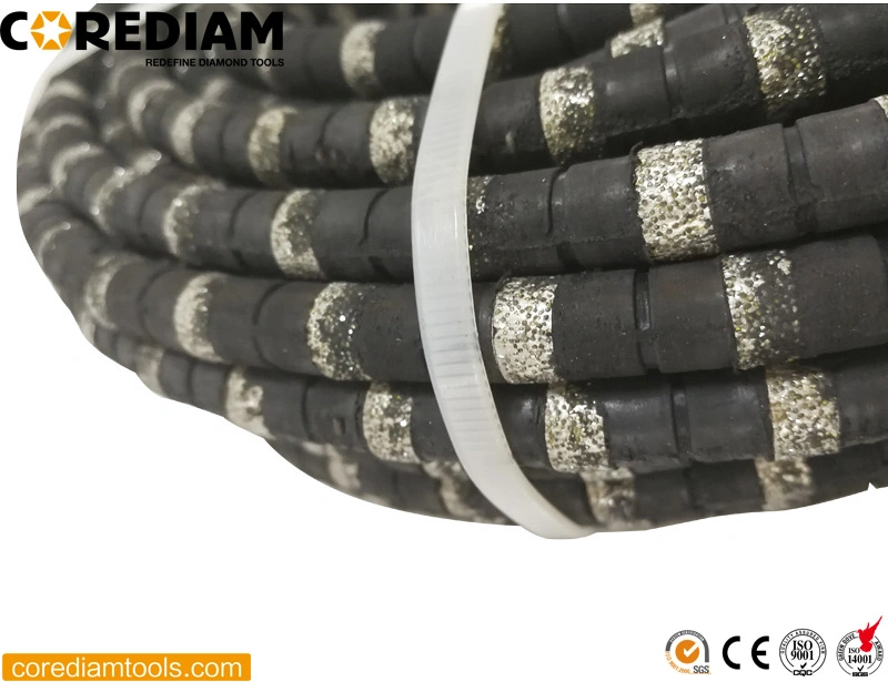 Electroplated Diamond Wire for Steel Pipe and Reinforced Concrete Cutting