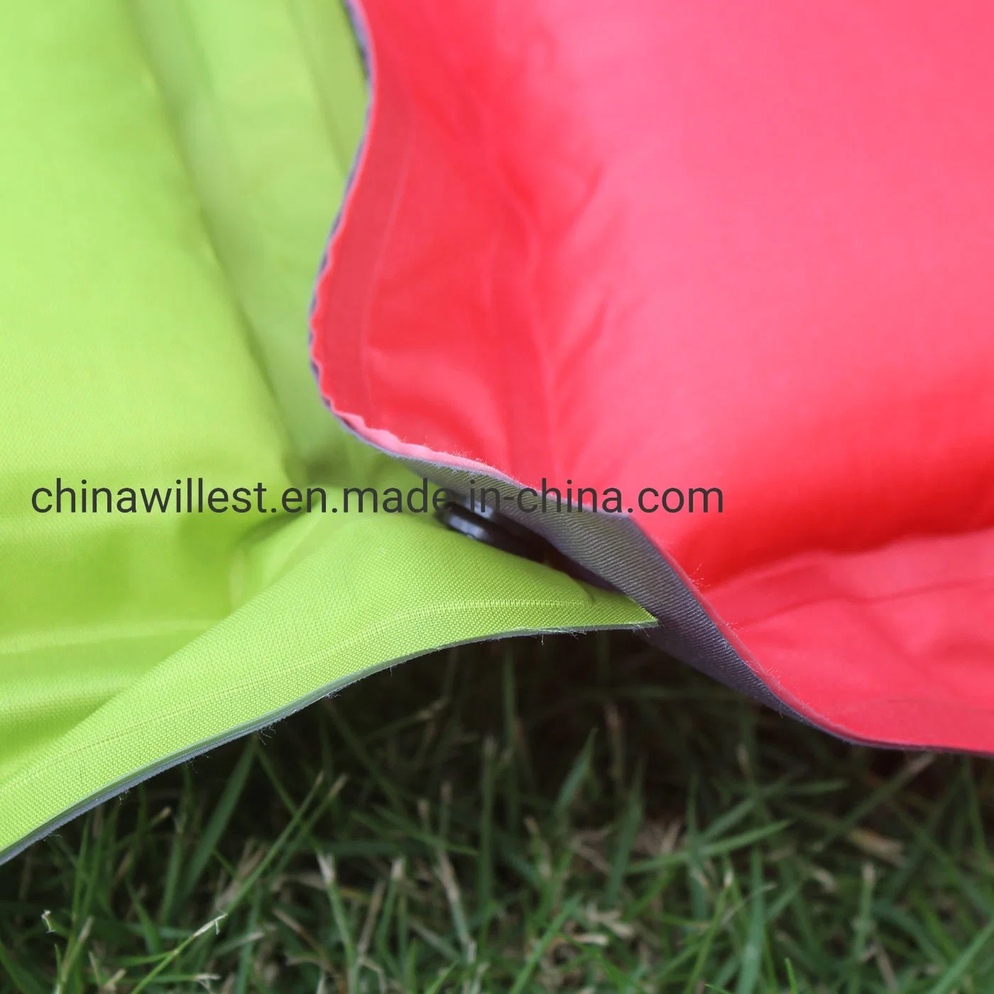 Dormir al aire libre Lazyhiker Mat Self-Built almohadilla en la almohada cama de aire inflables