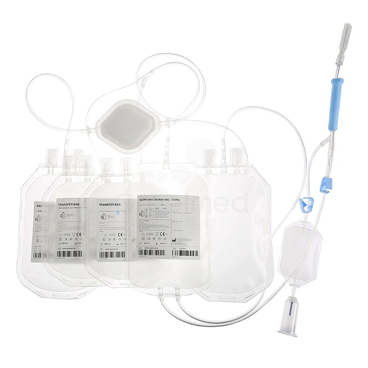 Cheap Price Disposable Single Double Triple Quadruple Blood Bag for Sale