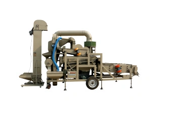 Mobile Combined Grain Cleaner and Grader for Wheat Cleaning