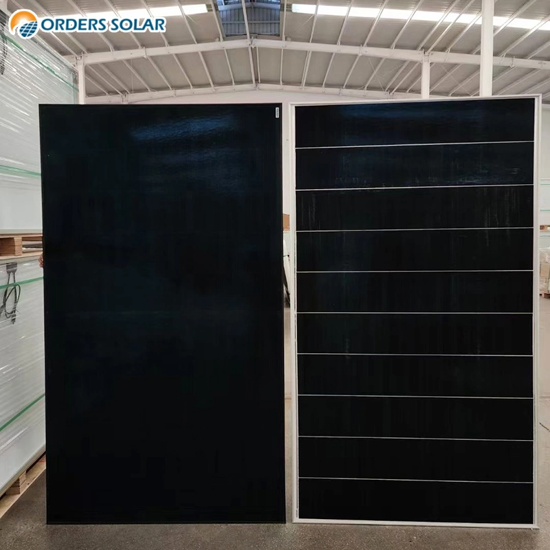 Los pedidos de alta calidad China Inicio del sistema solar de 5kw de potencia de 10kw planta con paneles solares negro 400W