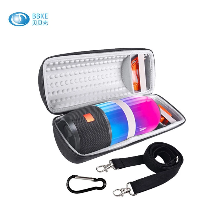 Hot Sale Mallette de transport portable JBL4 de charge de l'Orateur EVA Sacoche à glissière avec bandoulière